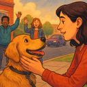 Will you tell your dog we say hi?