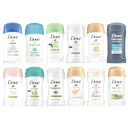 10-Pack: Dove Antiperspirant Deodorant Roll-On Stick Mix