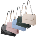 London Fog Phoebe Oversized Chain Strap Shoulder Bag