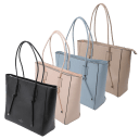 London Fog Aubrey Knot Handle Large Tote Bag