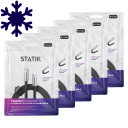 5-Pack: Statik TsumoCharge 6-Feet Cable USB-C to Lightning