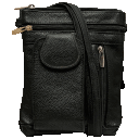 Steeltime Genuine Leather Crossbody Bag