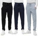 3-Pack: Nextex Apparel Men's French Terry Joggers with Pockets