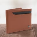 SideDeal Daily: Jack Abrahams Goat Nappa Leather Bi-Fold Top Front Wallet