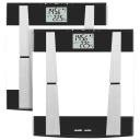 2-Pack: Health-o-Meter Digital Glass Body Composition Weight Tracking Scale