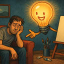 When I want to make some art, I: