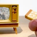Tiny TV Classics Collectible TV with Real Working Remote