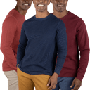 3-Pack: Tailor Vintage Airotec Performance Stretch Waffle Crew Neck Shirts
