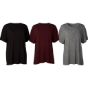 3-Pack: HUE Boyfriend Active Layer Tees