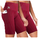 2-Pack: Extreme Fit  Women's High Waist Performance Yoga Shorts