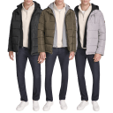 Kenneth Cole Men's Puffer Jacket with Bib