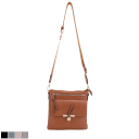 Donna & Becky Esther Double Zip Front Pocket Crossbody