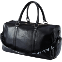 Talmont Men's Vegan Leather Gym Duffle Bag