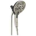 DELTA In2ition 2-in-1 Combo Shower Head with Magnetite Faucet in Brushed Nickel