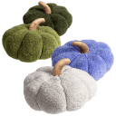 2-Pack: Warm & Cozy 14" Sherpa Pumpkin Pillows