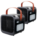 2-Pack: ThermaMist 2-in-1 Humidifying Space Heater