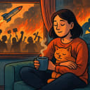 What are you doing to cope with the craziness in the world these days?