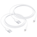 2-Pack Genuine Apple 3.2 Foot Lightning to USB Cables