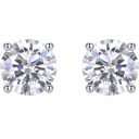 Saffron 1/2 Carat TW Moissanite Stud Earrings