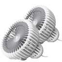 2-Pack: Sharper Image By Vornado Refresh 01 Desktop Fan