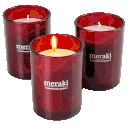 3-Pack: Meraki Scented 7.8 Oz Candles