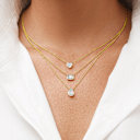 Jennifer Miller Triple Layered Necklace