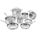 Cuisinart 11-Piece Chef's Classic Pro Stainless Cookware