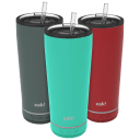 2-Pack: Zak! Play 18oz Stainless Steel Tumbler with Wireless Bluetooth Speaker