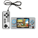 Retro Mini Multiplayer Video Game Console with 520 Games