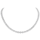 2.0 Carat TW Diamond Tennis Necklace