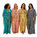 Pick Your 2-Pack: Winlar Printed Maxi Caftan