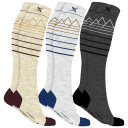 3-Pack: Extreme Fit Merino Wool Compression Boot Socks