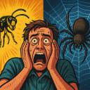 Wasps or spiders: which is scarier? (Support your answer in the comments, please.)