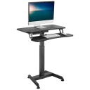 TechOrbits Adjustable Height Electric Small Standing Desk Table