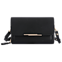Donna & Becky Leilani Double Zipper Phone Crossbody with Metal Bar