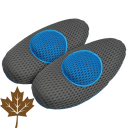 2-Pack: Comfy Curve Memory Foam Back Support Pillow