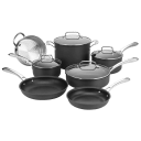 Cuisinart 11-Piece Hard Anodized Nonstick Cookware Set