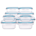 Genicook 20-Piece Glass Food Storage Set