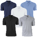 5-Pack: Men's Everyday Polo Shirts