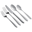 Cambridge Orly Coupe 45-Piece 18/10 Flatware Set by Studio 3B