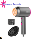 ANIEKIN Ionic Professional Hair Dryer with Attachments