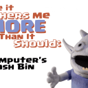 My Computer's Trash Bin: Maybe It Bothers Me More Than It Should