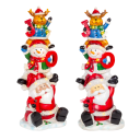 Winter Lane 23" LED Joy Christmas Character Stack