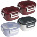 4-Pack: Bento Box 44oz To-Go Containers with Ice Packs