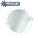 Brookstone LED Shower Mirror Wireless Speaker