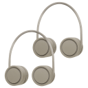 2-Pack: XO Poppy Soft Touch Neck Fan with Case