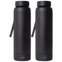 2-Pack: TYLT 24oz Insulated Bottles with Wireless Power Banks