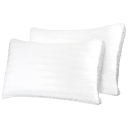 2-Pack: Sleep Restoration 1800 Series Plush Cooling Gel Fiber Pillows