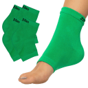 2-Pack: ZenToes Cotton Gel Heel Socks