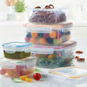 2-Pack: Lock n Lock Everyday 10-Piece Square Food Storage Set